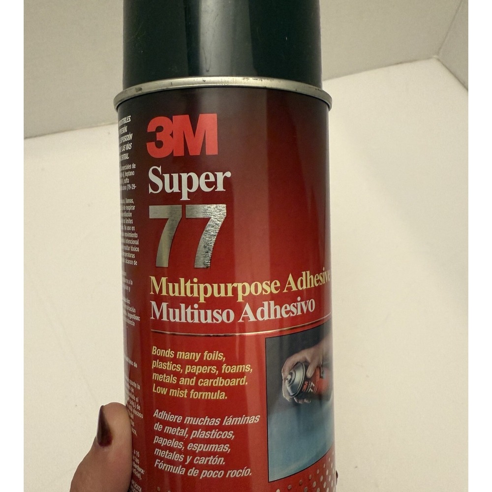 3M Super 77 Multipurpose Spray Adhesive, 16.75 oz (24 fl. oz.)